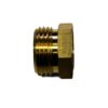 Anderson Metals 57480-1208 Brass Garden Hose Fitting, Connector, read ¾” Male GHT x ½” Female NPT 3/4" Male Hose ID x 1/2" GHT Female