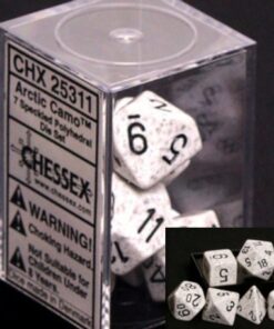 Chessex Polyhedral 7-Die Dice Set - Speckled Artic Camo 3 51oK9YZGyBL