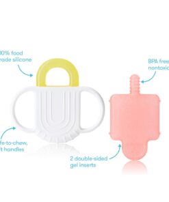 Frida Baby Not-Too-Cold-to-Hold BPA-Free Silicone Teether for Babies 27 51oOktSN29L