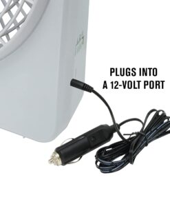 RoadPro RP8000 10" Indoor/Outdoor Dual Power Fan - Battery and/or 12V 13 51oQGWf 2yL