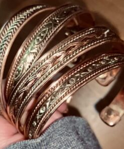 Tibetan Copper Bracelets India Pattern Women's Men's Spiritual Yoga Jewelry Copper bracelet copper bracelet for men copper bracelets for women cobre bracelet cobre pulsera mujer 29 51oYAjcSe1L