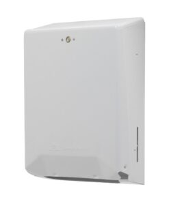 C-Fold/Multi-Fold Paper Towel Dispenser by GP PRO (Georgia-Pacific); White Metal; 56601; 11.750" W x 4.438" D x 15.500" H 15 51ocKXxHjCL