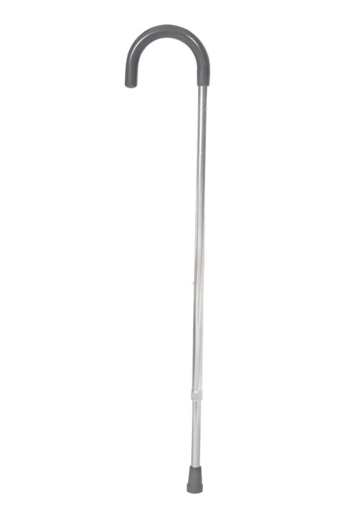 Essential Medical Supply Aluminum Adjustable Cane with Vinyl Handle, Pink Lighter Shaft for Wome