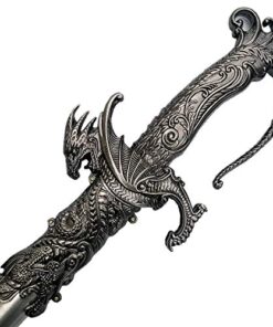 Alternative view of Ace Martial Arts Supply Saint George Dragon Saber Fantasy Medieval Knight Sword, 36-Inch/Large