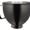 KitchenAid KSM5SSBRB Stand Mixer Bowl, 5 Quart, Radiant Black 19 51odnh9SZKL
