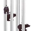 StealStreet SS-G-41634, Round Top Black Bear Hanging Garden Decoration Wind Chime 39 51oimRgCulL