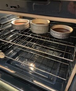 Regency Wraps EvenBake CakeStrips, Aluminized Cotton Band with Secure Velcro-like Closure to Create Moist, Even Layers, Pack of 2, Silver, 30", fit 8-9" cake pans 33 51om6ZLV yL