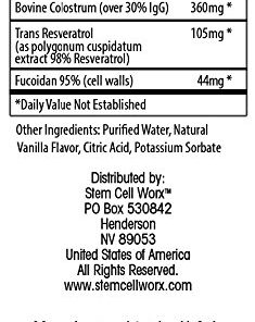 Stem Cell Supplement - activates your own stem cells. Rapid Energy, Boosts Immunity and Relieves Joint Pain Rapidly. Manufactured In The U.S.A. Patent Approved. In A Spray For Rapid Onset of Benefits. 10 51oozk8jL