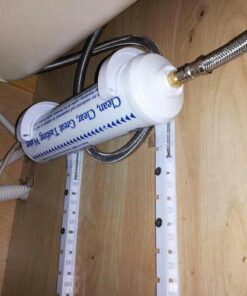 Watts Inline Water Filter 20,000 gallon Capacity- Inline Filter for refrigerator, Ice Maker, Under Sink, and Reduces Bad Taste, Odors, Chlorine and Sediment in Drinking Water 47 51otZfd5Y7L