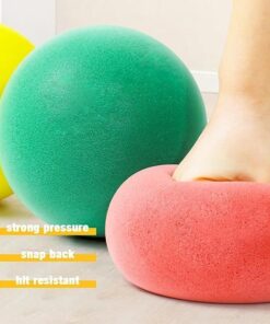 Fiopet Silent Basketball,Foam Silent Basketball Indoor Training Ball,Easy Grip Quiet Ball Practice Ball Feel,Uncoated High-Density Foam Ball Low Noise Basketball Training NO.7 Orange 10 51ou7cwQ00L