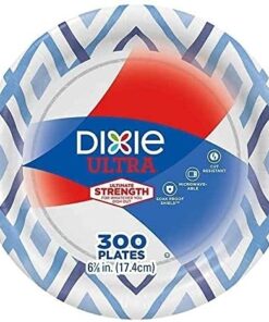 Alternative view of Dixie Ultra Paper Plate, 6-7/8 Inch, 300 Count