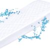 Pack N Play Mattress Protector Pad - Waterproof & Noiseless, Ultra-Soft Breathable Mattress Cover for Pack and Plays, Playards and Mini Cribs, Highly Absorbent Fitted and Dryer Safe Pack N Play 39”x27” (Pack of 1) 2 51oynkaD8tL