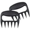 Bear Paws The Original Shredder Claws - Made in The USA - Easily Lift, Handle, Shred, and Cut Meats - Ultra-Sharp Blades and Heat Resistant Nylon Black 33 51ozYT2cPrS