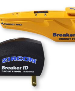 Zircon Breaker ID - DIY Circuit Breaker Finder / Compatible with Outlets up to 120 Volts / Circuit Breaker Identifier 7 51p Sk785yL