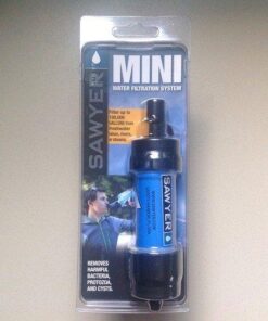 Sawyer Products SP128 Mini Water Filtration System, Single, Blue 1-pack 48 51p2hq6yZeL
