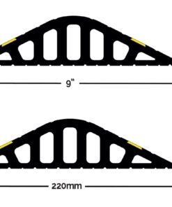 2" High Garage Door Flood Barrier Threshold Kit ‘GARADAM’ (8'3") | Flexible PVC | Complete Kit Includes 2 Adhesives | GaraDry 8'3" 12 51p8k8YcUJL