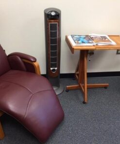 Lasko Wind Curve Portable Electric 42" Oscillating Tower Fan with Fresh Air Ionizer, Timer and Remote Control for Indoor, Bedroom and Home Office Use, Silverwood 2554 41 51pAhYCtS6L