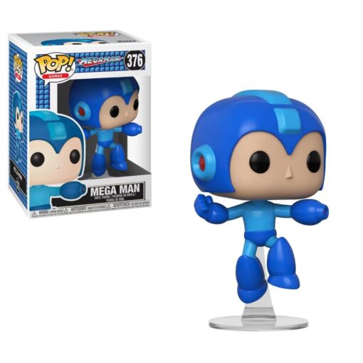 Funko Pop Games: Megaman - Jumping Megaman Collectible Figure, Multicolor