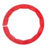 Talisman Designs Baking Pie Crust Shield Protector Cover for Edges of Pie - 8-inch to 11.5-inch Adjustable Silicone Baking Accessory for Making the Perfect Pie | Set of 1 Red Pie Shield - Set of 1 15 51pFGe51jnL