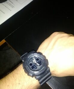 Casio Mens G-Shock Ana-Digi GA100-1A1 3-Eye Wristwatch 35 51pIL4PrbDL 1