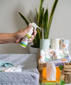 Diaper Rash Cream Spray by Boogie Bottoms, Travel Friendly No-Rub Touch Free Application for Sensitive Skin, from The Maker of Boogie Wipes, Over 200 Sprays per Bottle, 1.7 oz 32 51pJt40izdL