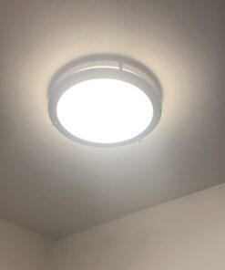 LB72120 LED Flush Mount Ceiling Light, 12 inch, 15W (150W Equivalent) Dimmable 1200lm, 3000K Warm White, Oil Rubbed Bronze Round Lighting Fixture for Kitchen, Hallway, Bathroom, Stairwell 31 51pM4eS0kFL