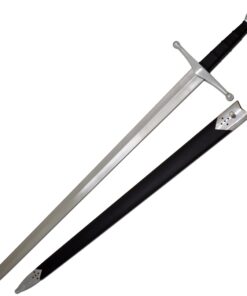 Alternative view of Medieval Warrior The Crecy Full-Tang Tempered Hand Forged Real Handmade Sword 906