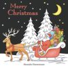 Merry Christmas: a beautiful colouring book with Christmas designs on a black background, for gloriously vivid colours (Merry Christmas (Christmas designs on a black background)) 6 51pMXGfHCkL