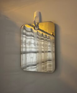 The Shave Well Company Deluxe Anti-Fog Shaving Mirror | Fogless Bathroom Shower Mirror with Handheld Option for Men and Women | Hanging Shower Mirror Includes Long-Lasting Removable Adhesive Hook 34 51pNTv3jxtL