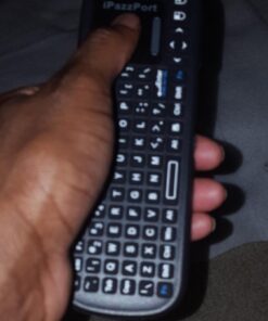 iPazzPort 2.4G Mini Wireless Keyboard with Touchpad Mouse Combo, Lightweight Portable Keyboard Controller, Compatible with Android TV Box/PC/Tablets/PS4/Raspberry Pi 3/HTPC KP-810-19S 33 51pO4KvOML