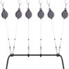 KIWI design VR Cable Management, Ceiling Pulley System fits HTC Vive/Vive Pro/Rift/Rift S Link Cable Compatible with Quest 3/2/Quest/Valve Index VR Accessories (Black, 6 Pack) Black 84 51pPwRl9IaL