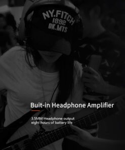 Asmuse Foldable Travel Headless Electric Guitar with Built In Headphone Jack Full-Scale Overhead Guitar ALP AD-80 Ultra-Light Portable and Rechargeable with USB Cable and Gig Bag E-guitar 11 51pR1w41vsL