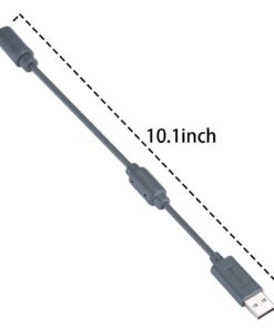 Alternative view of 2x Wired Controller USB Breakaway Cable Cord Compatible with Microsoft Xbox 360
