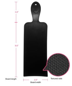 Colortrak Balayage Board and Brush Set, Achieve the Balayage Look, Curved Board Follows Head Shape, Textured and Smooth Sides, Handle for Comfort and Stability, Balayage Brush Included 21 51pW6T7xHYS