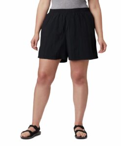 Columbia Women's Sandy River Short Black 2X/6" Inseam 15 51pZjB1YWlL 1