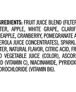 IZZE Sparkling Juice, Pomegranate, No Added Sugars, No Preservatives, Non-GMO, 8.4 Fl Oz Can (Pack of 24) 8.4 Fl Oz (Pack of 24) 26 51pZoQM1YHL