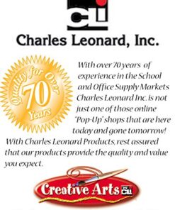 Charles Leonard Loose Leaf Rings, 1" Diameter, Metallic Assorted Colors, (85000), 50 per pack Assorted Metallic Colors 50 Count 1 Inch Diameter 14 51pZuECyZVL