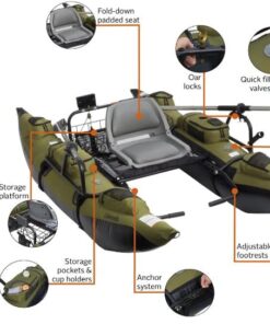 Classic Accessories Colorado Pontoon Boat SAGE /BLACK 33 51pb7Uz0Q L