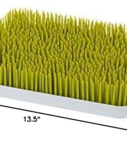Boon Lawn Countertop Baby Bottle Drying Rack - Spring Green - Bottle Rack and Organizer - Baby Feeding Essentials - 13.5 x 11 x 2.5 - 1 Count 35 51pd8oWbqlL