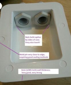 Link Solar Weatherproof ABS Solar Double Cable Entry Gland for All Cable Types 2mm² to 6mm² for Solar Project on Rv, Campervan, Boat 2mm² to 6mm² White 34 51pesIJBJxL