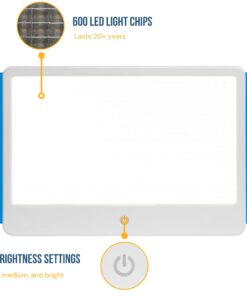 Alaska Northern Lights Aurora LightPad Max - 10,000 LUX Bright Light Therapy Box - More Than 115,000 Sold! - US Based Company 20 51pkeZIyoRL