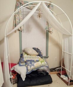 NStar Real Sized Metal Decoration Arch, White 23 51plBVi2sSL