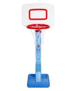 Toddler Basketball Hoop Indoor Adjustable Height Poolside Basketball Hoop Outdoor with Base Mini Basketball Hoop with 3 Balls Swimming Pool Toys Basketball Outdoor Games for Kids Birthday Gift Toddler Basketball Hoop 16 51podeDJibL