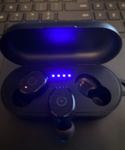 TOZO T10 Bluetooth 5.3 Wireless Earbuds with Wireless Charging Case IPX8 Waterproof Stereo Headphones in Ear Built in Mic Headset Premium Sound with Deep Bass for Sport Black Small Classic Edition 49 51pr5Alk GL