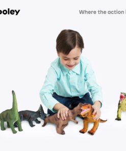 Boley 5 Piece Jumbo Dinosaur Set - Kids, Children, Toddlers Highly Detailed, Realistic Toy Set for Dinosaur Lovers - Perfect for Party Favors, Birthday Gifts, and More 5 Dino Set 43 51psRQQY jL