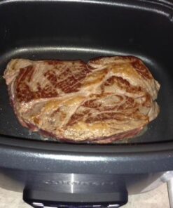 Cuisinart MSC-600 3-In-1 Cook Central 6-Quart Multi-Cooker: Slow Cooker, Brown/Saute, Steamer, Silver 47 51q lx51e1L