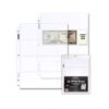 BCW Pro 4-Pocket Currency Pages | Pocket Size 2-3/4" x 6-3/4" | 20-Pages Total 8 51q0NDAc84L