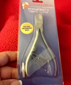 Fox Medical Equipment Toenail Clippers - Professional Nail Clippers for Thick and Ingrown Nails - Precision Toenail Clipper - Best Nippers for Thick Toenails - Stainless Steel Soft Grip Nail Clipper 27 51q1hhvCMqL