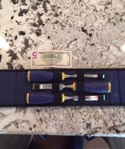 IRWIN Marples Chisel Set with Wallet, 3-Piece (1768781) , Blue 11 51q1m tP3zL
