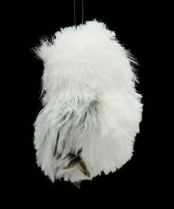 Kurt Adler C2289 5.1" Silver Hanging Owl Christmas Ornament 2 Assorted 32 51q2pPdkW L